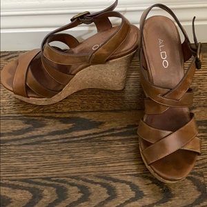 ‼️SALE‼️ Aldo Cork Wedge Shoes